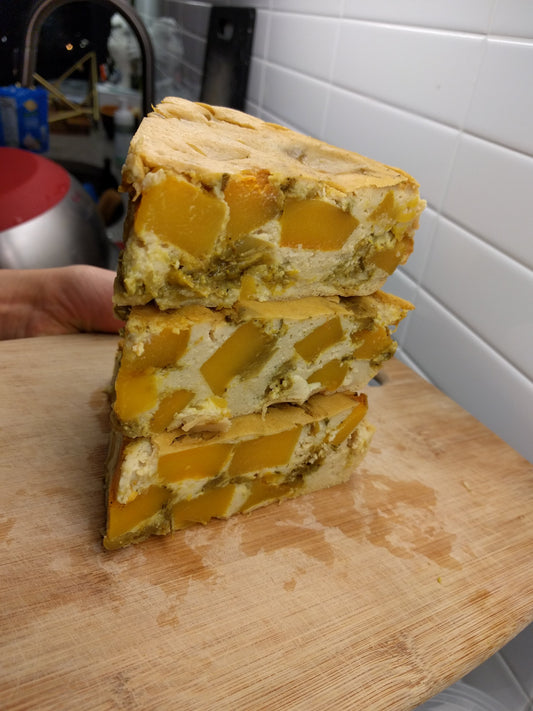 Butternut Squash Rosemary Quiche