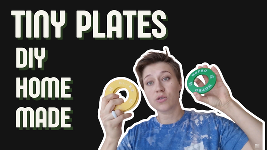 DIY Tiny Plates for the Barbell: A $5 Solution for Vegan Powerlifter Strength Training Beginner Women