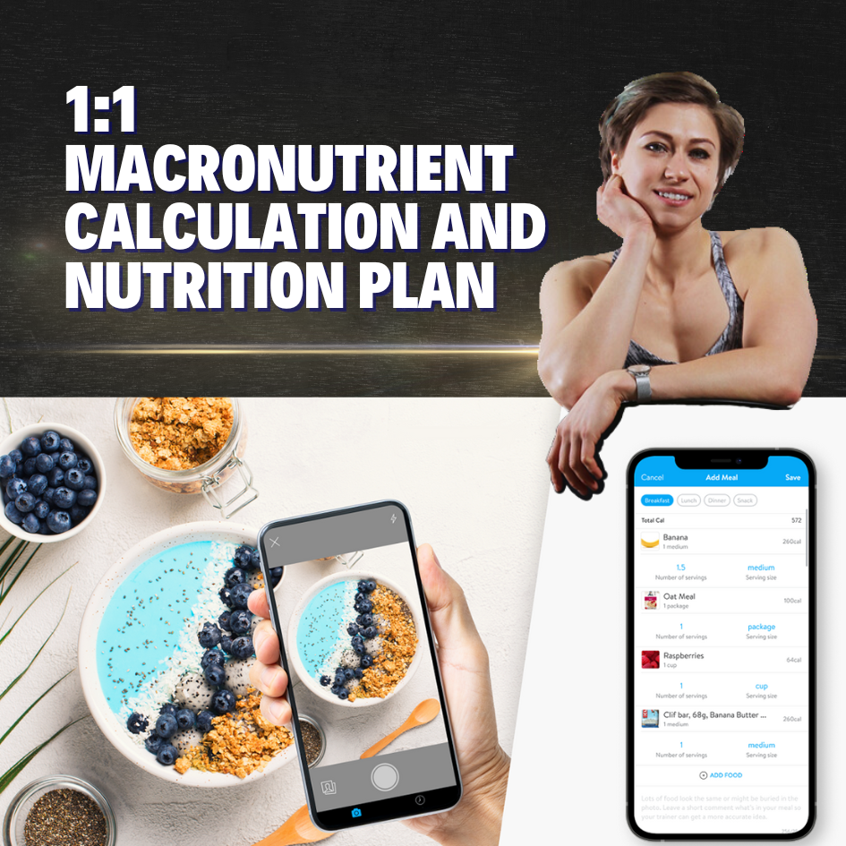 Nutrition Planning - Macronutrient Calculation + Meal Plan