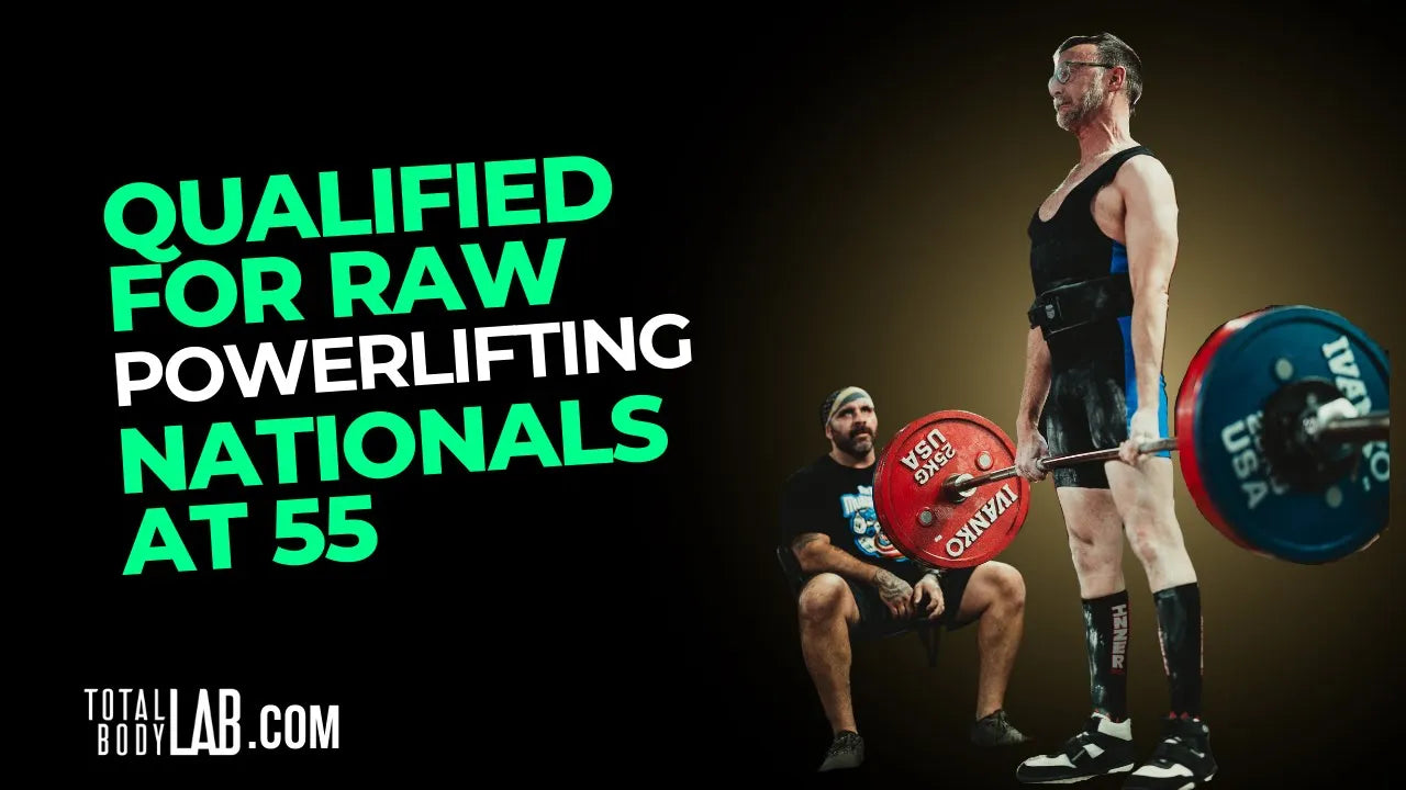 Загрузить видео: Qualified for the Powerlifting Raw Nationals at 55